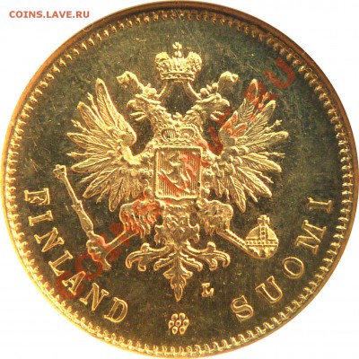 Коллекционные монеты форумчан (золото) - 20 Markkaa 1904 MS-64 PL (3).JPG