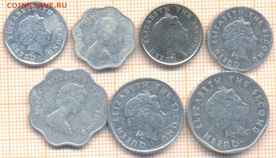 Восточные Карибы 7 монет, до 20.11.2020 г. 22.00 по Москве - 7 карибы 7м 40