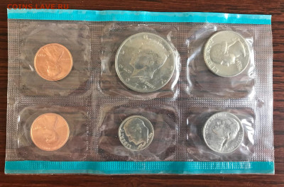 Банковский набор монет США 1972. UNC до 21.30 МСК 19.11. - 3E314573-3C88-47AD-9A15-D7CB2AE105D4