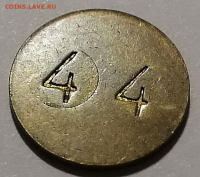Жетон телефонный 44 TELE Стокгольм Швеция. Тестовый жетон - zheton_telefonnyj_44_televerket_stokgolm_shvecija_testovyj_zheton_ravnyj_10_ere_1954_1980gg_041172 (1)