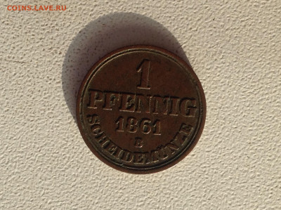Ганновер. 1 пфенниг. 1861г. - IMG_2234.JPG