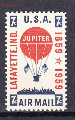 США 1959 1м ** до 22 11 - 6