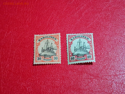 Германские Каролинские острова 1901 г. 30 и 40 пфенигов - IMG_20201117_112210-min
