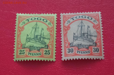 Германский Того 1900 год 25 и 30 пфенигов - IMG_20201117_143914