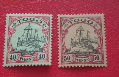 Германский Того 1900 год 40 и 50 пфенигов - IMG_20201117_143948