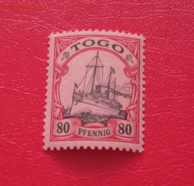 Германский Того 1900 год  80 пфенигов - IMG_20201117_144025