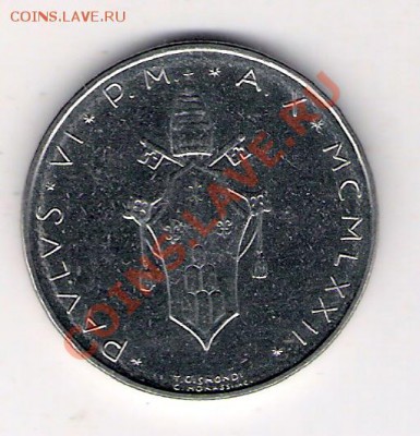 ВАТИКАН 100 лир  ГОЛУБЬ, до 30.09.11 22-00мск. - сканирование0002