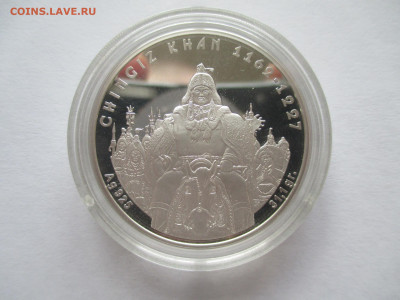 Казахстан 100 тенге 2008 Чингисхан Пруф - IMG_0029.JPG