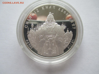 Казахстан 100 тенге 2008 Чингисхан Пруф - IMG_0030.JPG