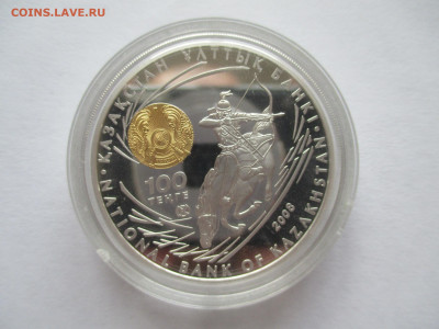 Казахстан 100 тенге 2008 Чингисхан Пруф - IMG_0031.JPG