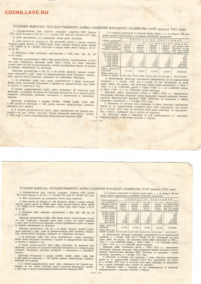 Облигации 1951,52,54,55,56 58шт на оценку - облиг 20002