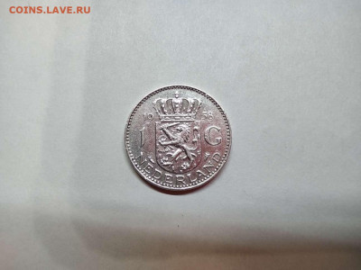 1 гульден Нидерландов, 1958г., до 21.11.20г. - IMG_20201112_214042_thumb