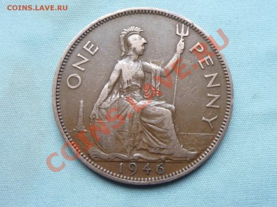 БРИТАНИЯ  1 PENNY 1946г.  до 1.10.11 в 22-00 - MEMO0037.JPG