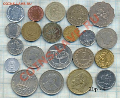 Иностранные монеты разные наборами и поштучно - 2 - 20 4