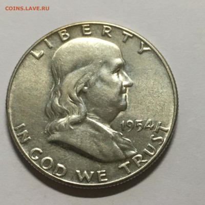 2 $ 1954г  "Franklin Half Dollar" - image-19-11-20-02-37-1