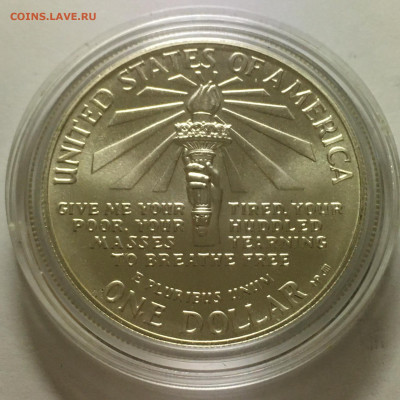 США 1$ 1986г Статуя Свободы - image-19-11-20-05-28