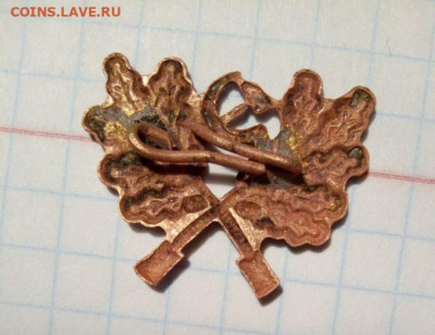 Петлица лесника. 1930-е г. Целая. До 21.11.В 21-00 МСК. - i (56)