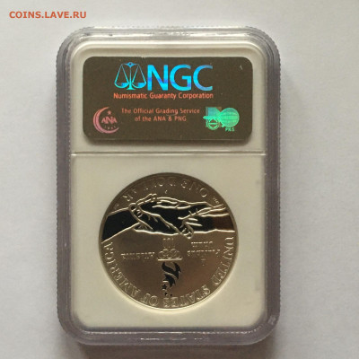 США 1995г P Olympics Gymnastics 1$ в слабе - image-20-11-20-01-56-1