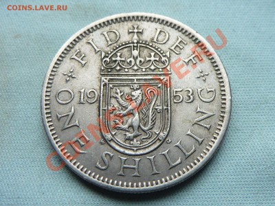 БРИТАНИЯ 1 шиллинг  1953г.   до 1.10.11 в 22-00 - MEMO0073.JPG