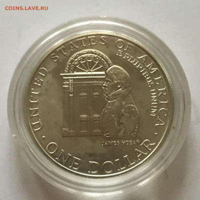 США 1$ 1992г 200 лет Белому Дому - image-20-11-20-03-14-5