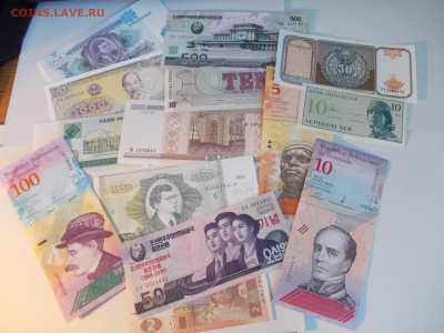 65 банкнот мира+ 5 бонусом = 70 шт. До 22.11.20 до 21-00 мск - DSCN0678.JPG
