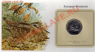Птицы мира Ирландия 50 пенсов 1979 Вальдшнеп до 29.09.11 22ч - img051