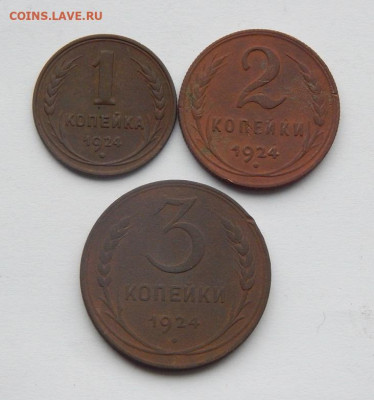 1,2,3 копейки 1924 года - DSCN3265.JPG
