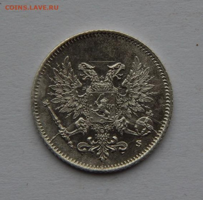 25 пенни 1917 г.   Гербовый орел без корон - DSCN3343.JPG