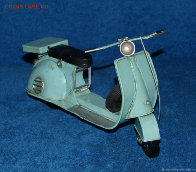Мотороллер СССР Железный моделька - eaa23562c25b0cc601e0c4ed71nf--vintazh-kollektsionnaya-igrushka-motoroller-moped-sssr