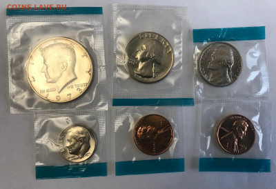 Подборка монет США 1973 UNC 6 шт до 21.30 МСК 25.11.20 - 5B7B481C-6CBC-4363-95A0-79A3D422DAB9