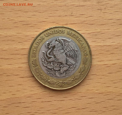 биметалл Мексика 20 песо 1993 Мигель Идальго серебро - bimetall_meksika_20_peso_1993_svjashchennik_migel_idalgo_serebro (3)