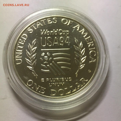 США 1$ 1994г Чемпионат мира по футболу 1994 - image-19-11-20-04-52