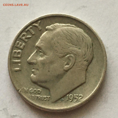 США 1 дайм 1952г - image-20-11-20-02-26-1