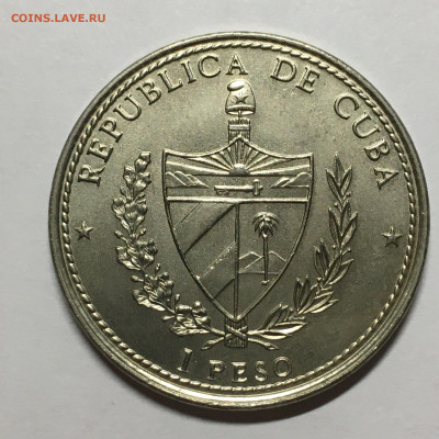 Куба 1 песо 1990г "500 лет открытию Америки. Фердинанд II" - image-23-11-20-06-46-2