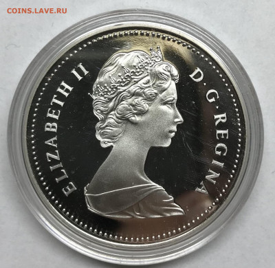 Канада 1 доллар Паровоз 1981 Пруф до 21.30. МСК 26.11 - IMG_2480