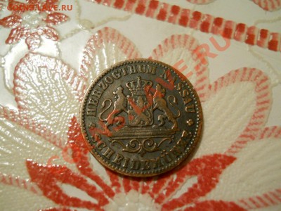Германия 1 крейцер 1861 и 1862. Неплохие. - Германия 1 крейцер 1862_2.JPG