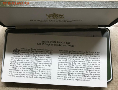 Тринидад и Табаго банк наб 1980 Пруф до 21.30. МСК 26.11.20 - IMG_2491