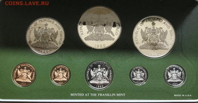 Тринидад и Табаго банк наб 1980 Пруф до 21.30. МСК 26.11.20 - IMG_2493