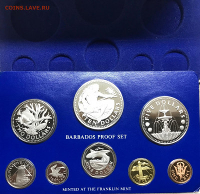 Барбадос банк наб 1975 Пруф до 21.30. МСК 26.11.20 - IMG_2506