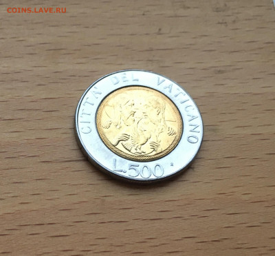 биметалл Сан Марино 500 лир 1988 - IMG_8591.JPG