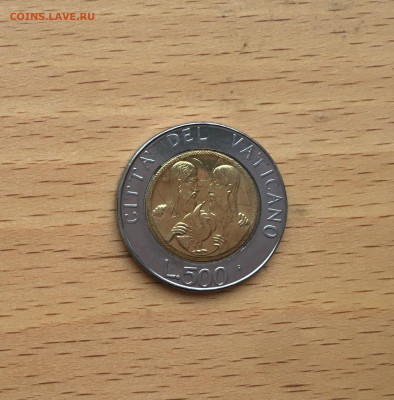 биметалл Сан Марино 500 лир 1988 - IMG_8587.JPG