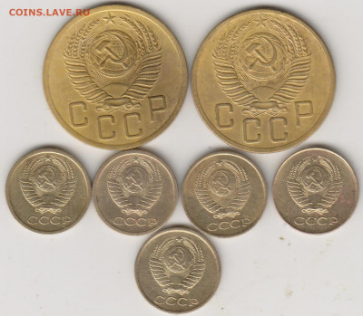 Монеты СССР- 5коп,1коп-8штук - 002