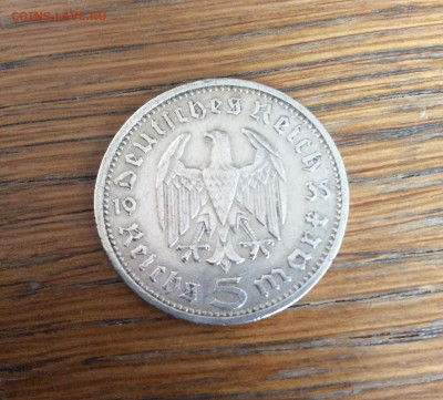 5 Марок Германия 1935 - IMG_2825.JPG