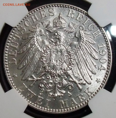 Саксония. 2 марки 1904 на смерть. На продажу. - Sachsen-2-1904-.JPG