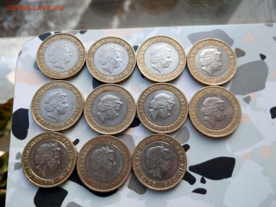 Великобритания юбилейные 2 фунта биметалл до 25.11 - IMAG9431