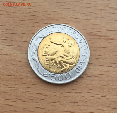 биметалл Ватикан 500 лир 1996 - bimetall_vatikan_500_lir_1996_unc (2)