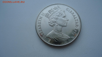 ГИБРАЛТАР 1 КРОНА 1996 ОДРИ ХЕПБЕРН  UNC - DSC08577.JPG
