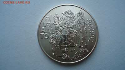ФИНЛЯНДИЯ 100 МАРОК 1998 UNC АЛВАР ААЛТО - DSC08575.JPG