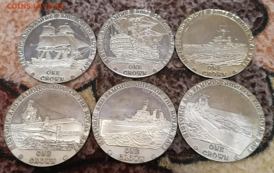 Набор монет Тристан да Кунья корабли до 01.12.20 - IMG_20201124_175221
