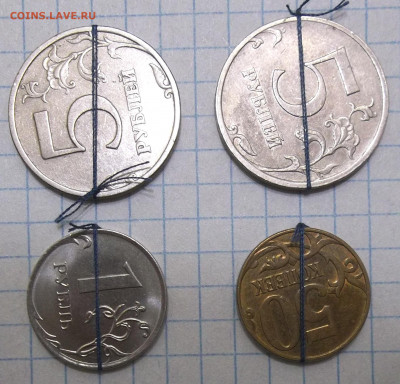 4 ПОВОРОТА+3 РАСКОЛА монеты РФ-7 штук 27.11.20. 22:00 МСК - 100_3049.JPG